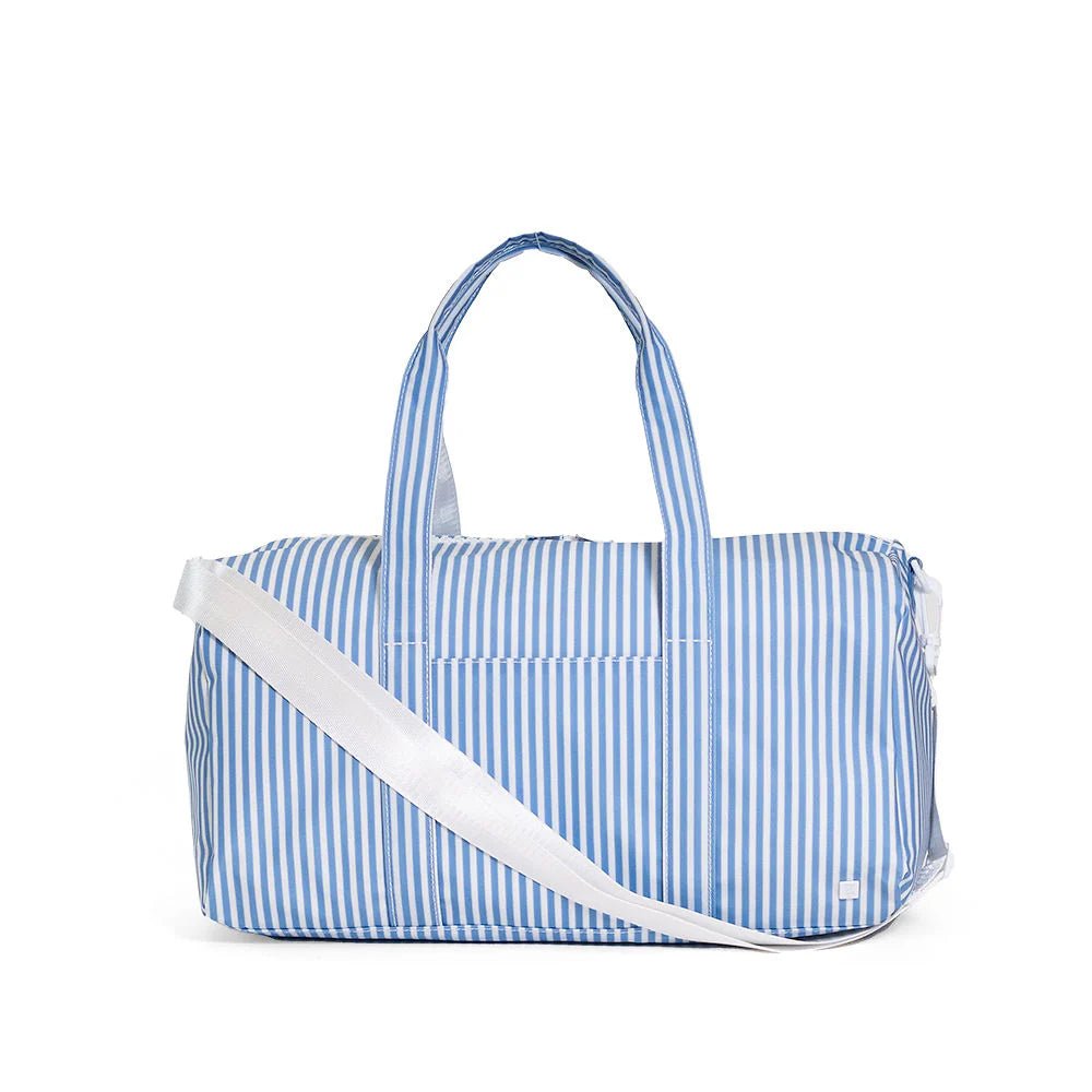 Pimlico Stripe Chambray Weekender - by Morrow & Main