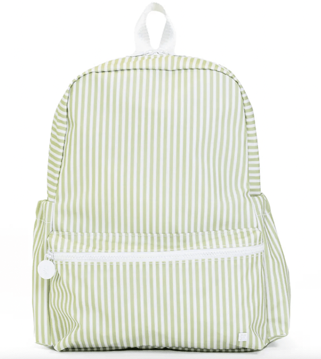 Pimlico Stripe Sage Backpacker - by Morrow & Main