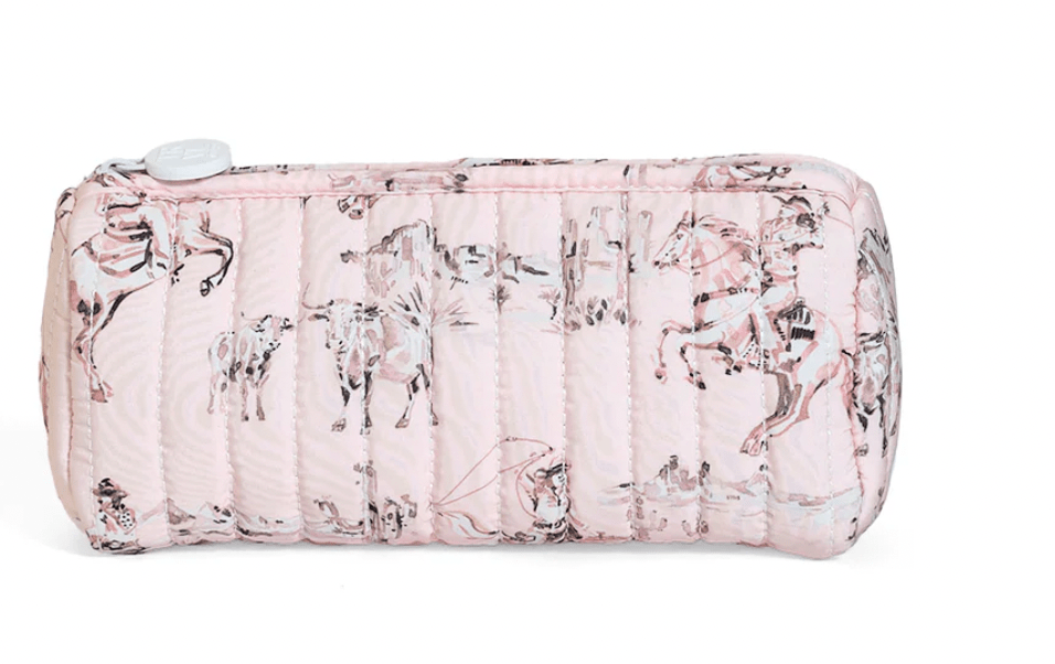 Quilted Pouchette Bag Cowgirl Toile - by Morrow & Main