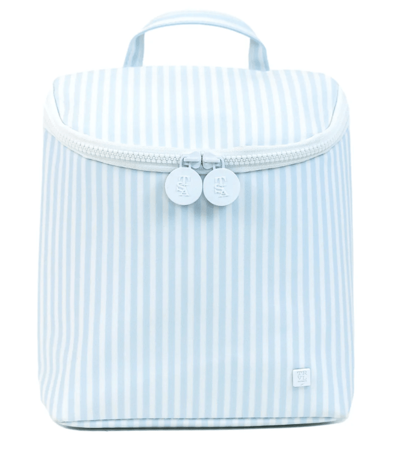 Takeaway Insulated Lunch Bag - Pimlico Stripe Blue - by Morrow & Main