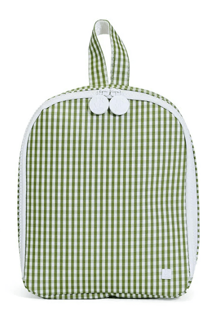 TRVL Bring It! Lunch Bag - Gingham Moss - by Morrow & Main